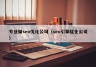 专业做seo优化公司（seo引擎优化公司）