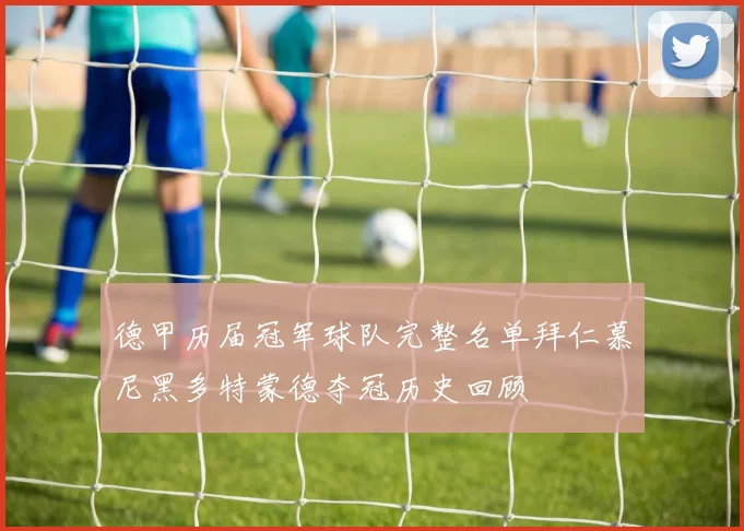 德甲历届冠军球队完整名单拜仁慕尼黑多特蒙德夺冠历史回顾