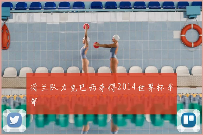 荷兰队力克巴西夺得2014世界杯季军